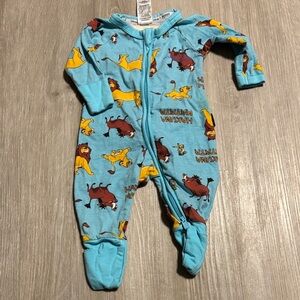 Bonds Lion King Baby One Piece - Light Blue